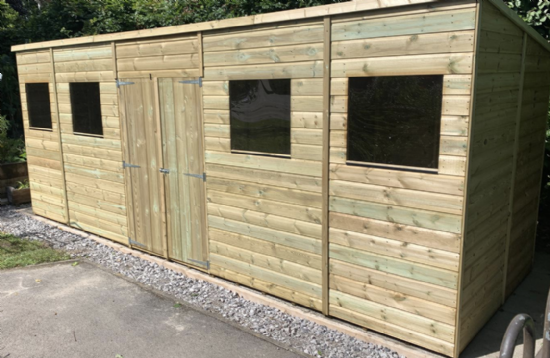 Shed installation